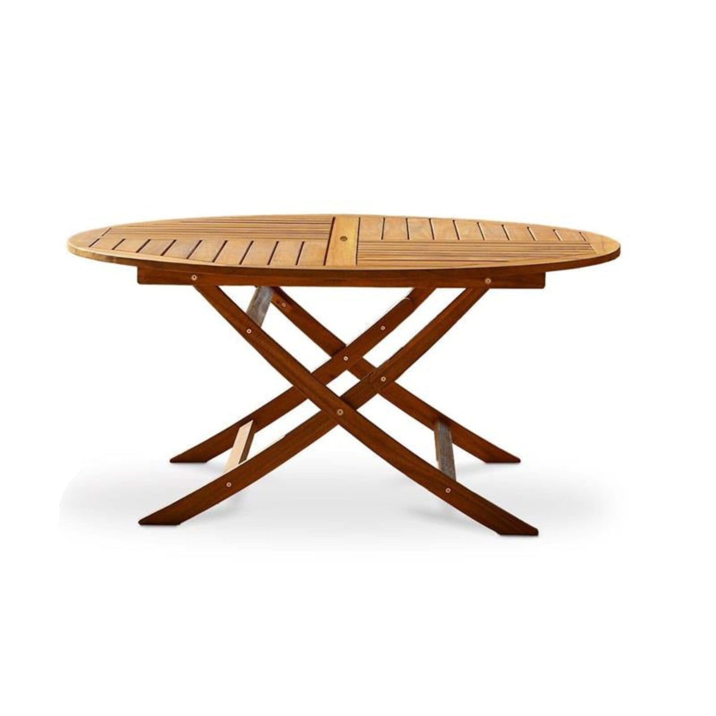 Ashby 4 Seater Round Wooden Garden Armchair Dining Set With Grey Parasol - 100cm - Laura James