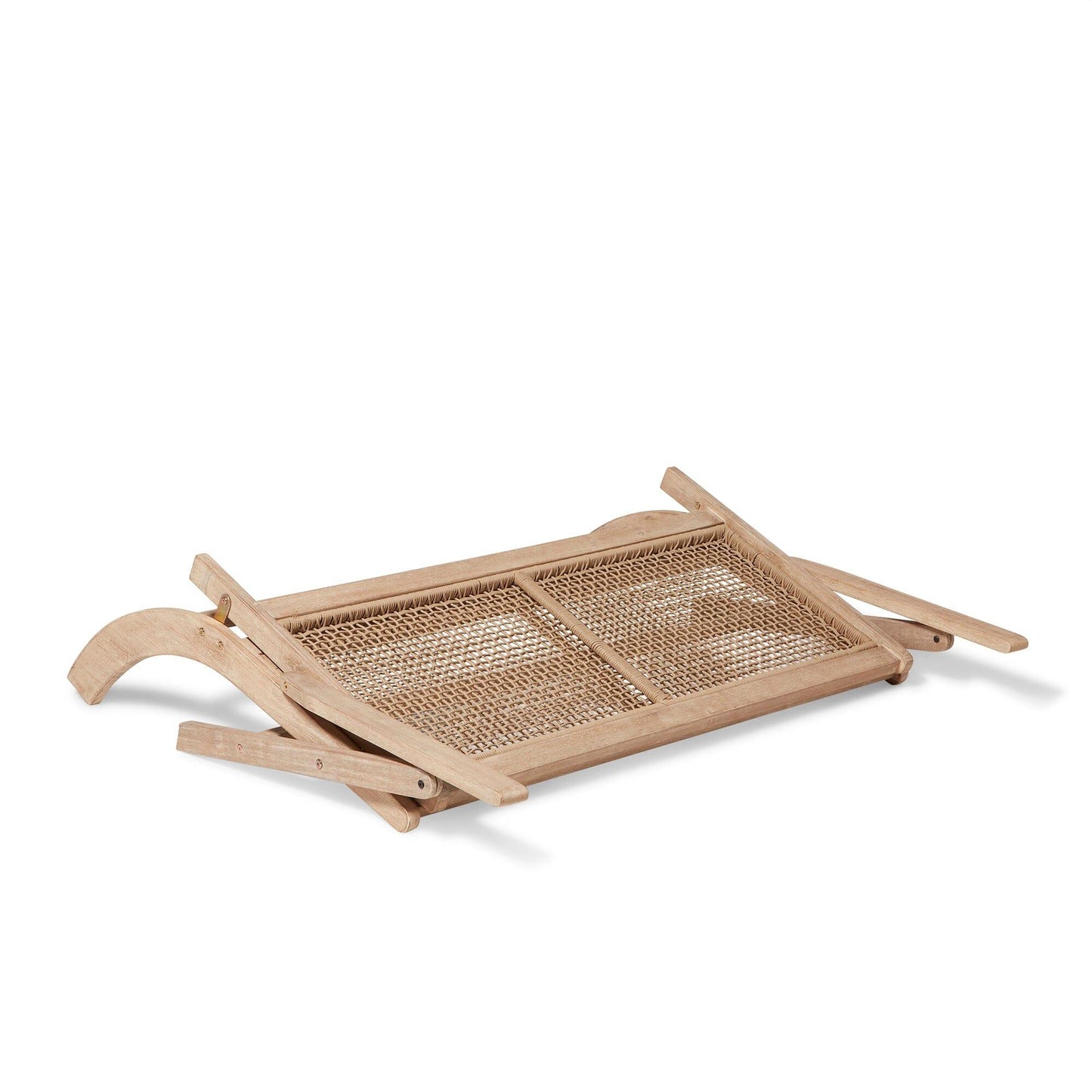 Akira Wooden Rope Folding Bench - Laura James