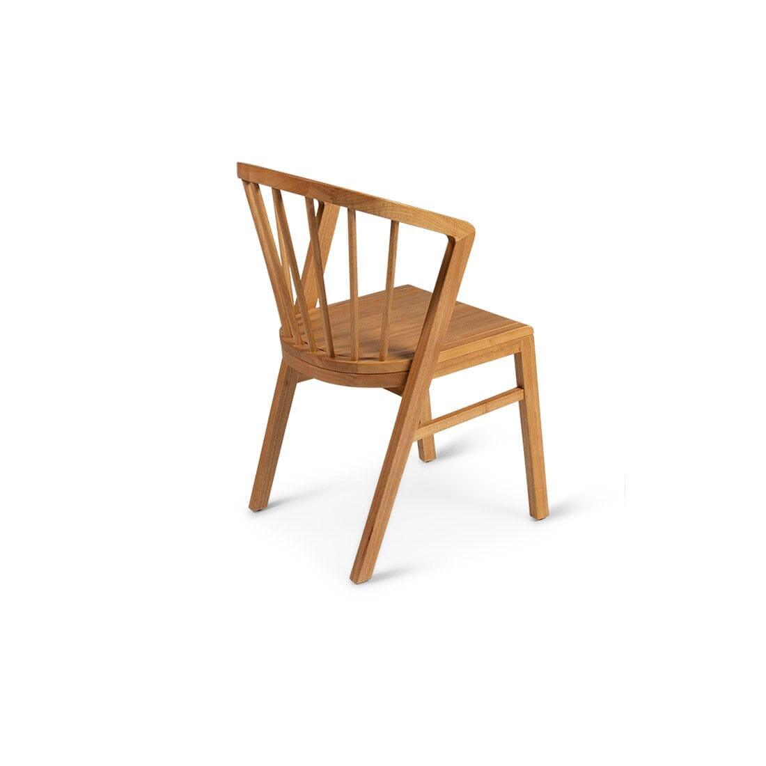 Amelia Oak Dining Table Set - 6 Seater - Oak Spindle Back Chairs