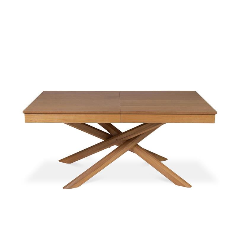 Amelia Oak Wood Dining Table - Non Extendable