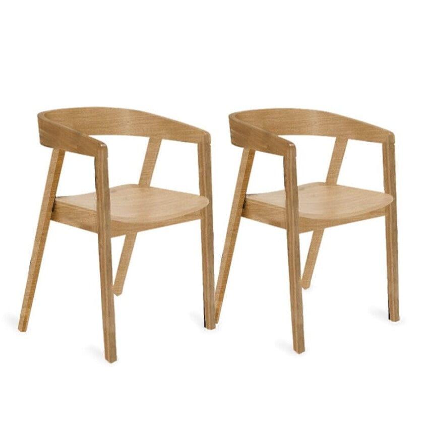 Amelia Black Whitewash Extending dining table - 6 seater - Ella Pale Oak wooden chairs