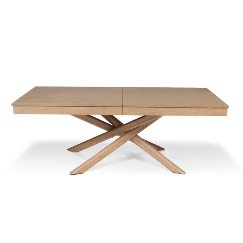 Amelia Whitewash Extendable Dining Table - Laura James