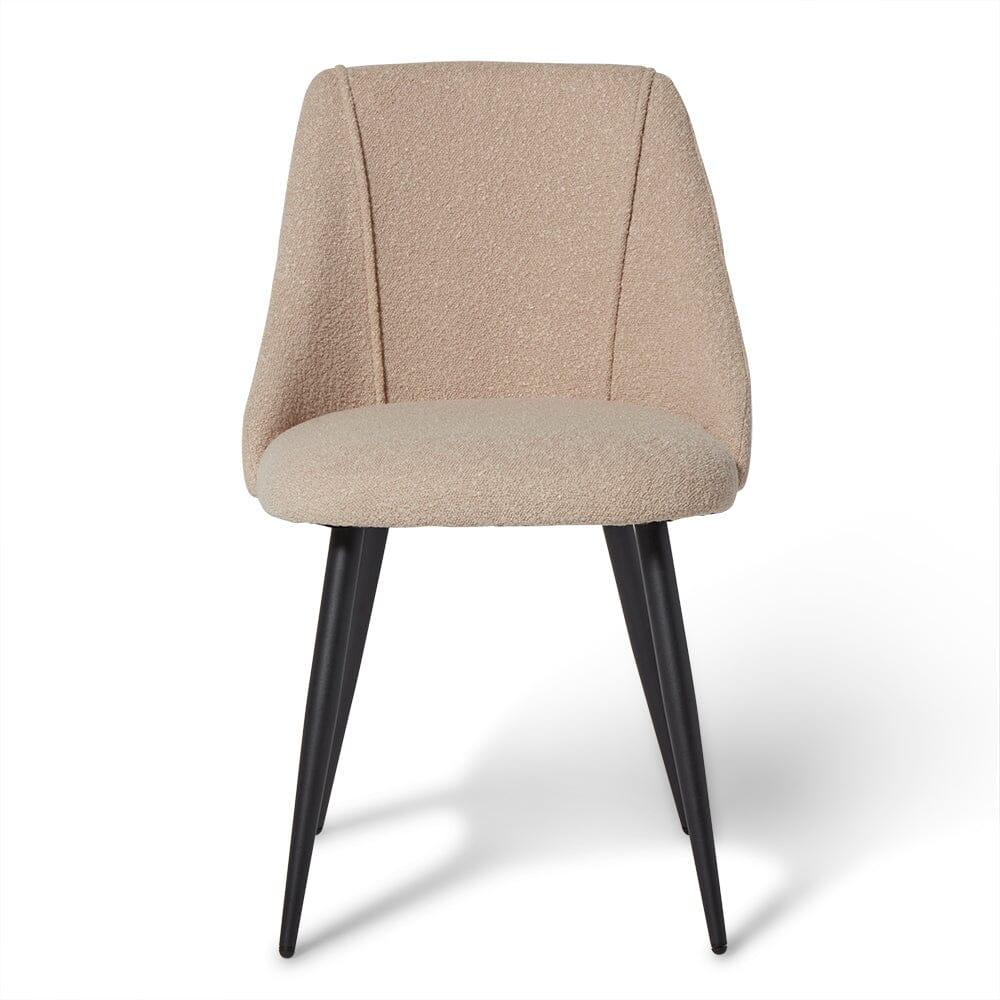 Amy dining chair - black legs - Laura James