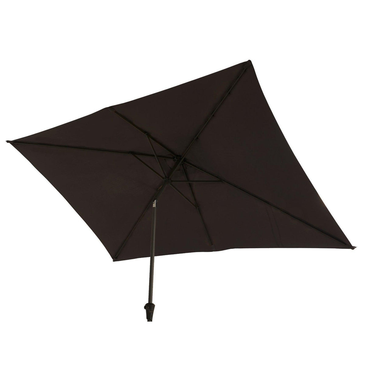 Ashby 6 Seater Wooden Garden Dining Set and Grey Parasol - 150cm - Laura James
