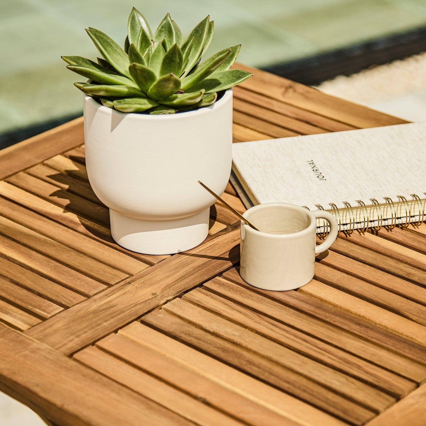 Ashby 2 Seater Wooden Bistro Set - Laura James