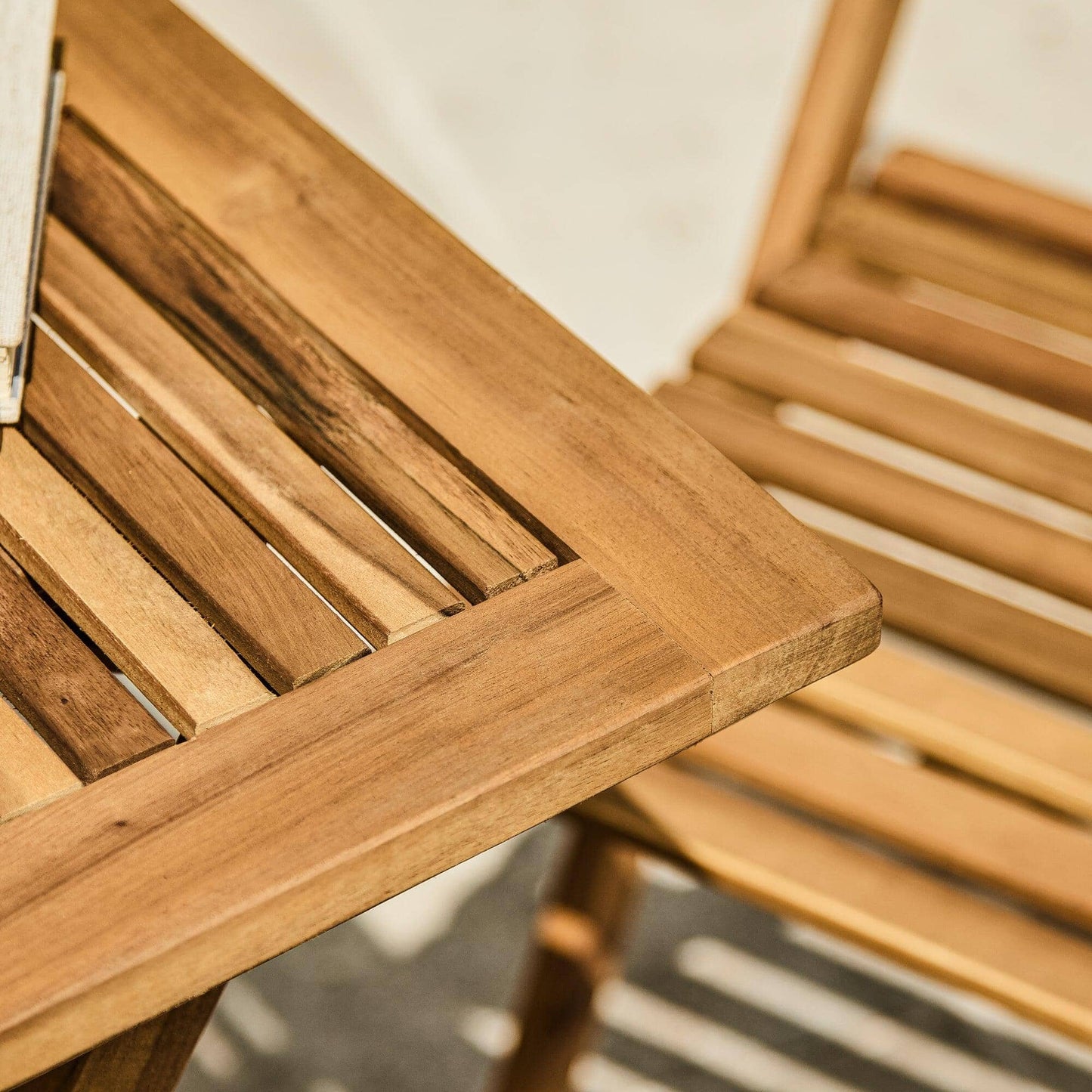 Ashby 2 Seater Wooden Bistro Set - Laura James