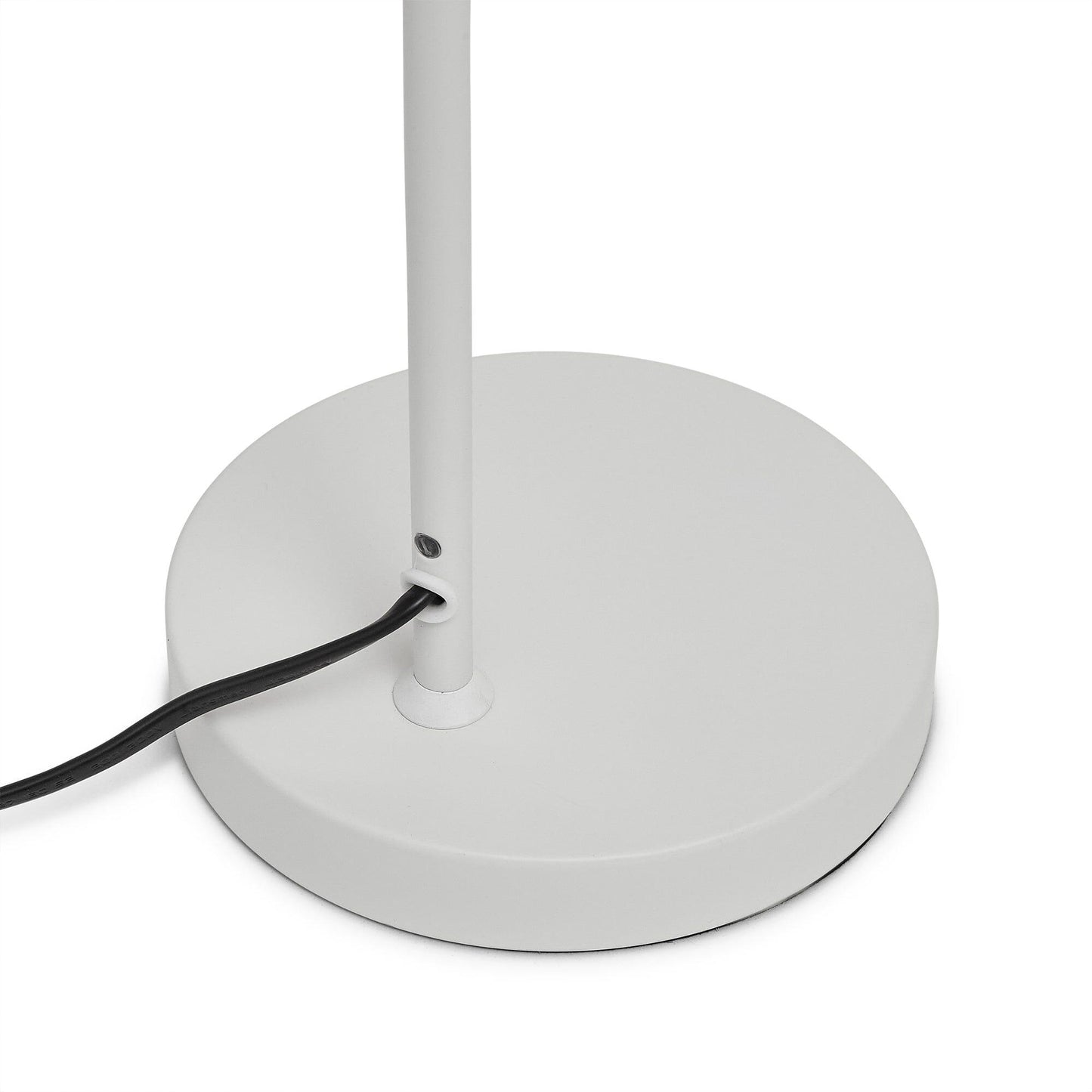 Metal White Table Lamp - Laura James