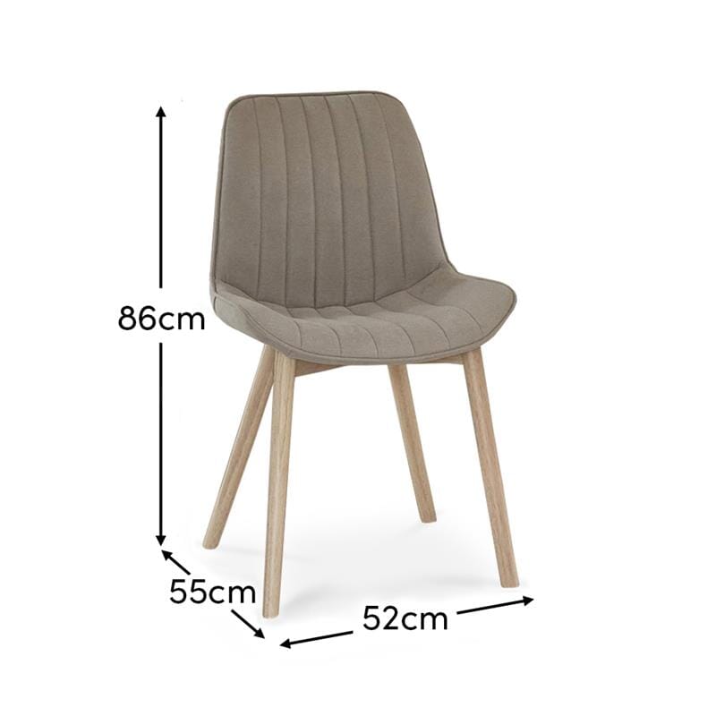 bella-soft-beige-dining-chairs - Laura James