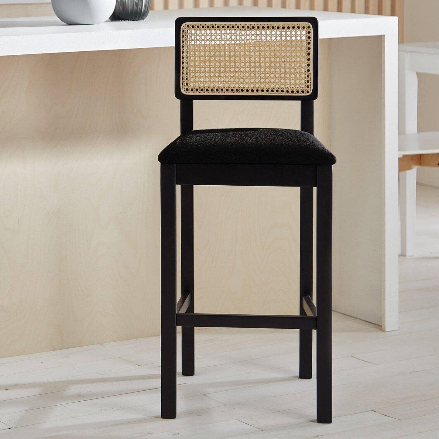 Charlie bar stool - black - Laura James