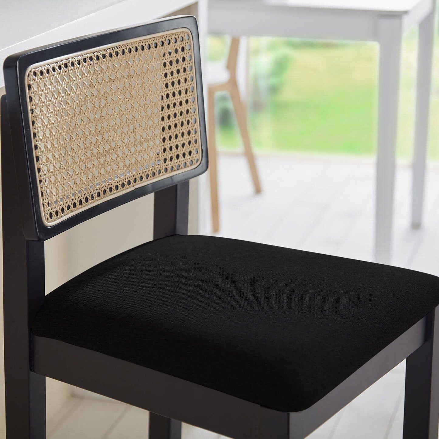Charlie bar stool - black - Laura James