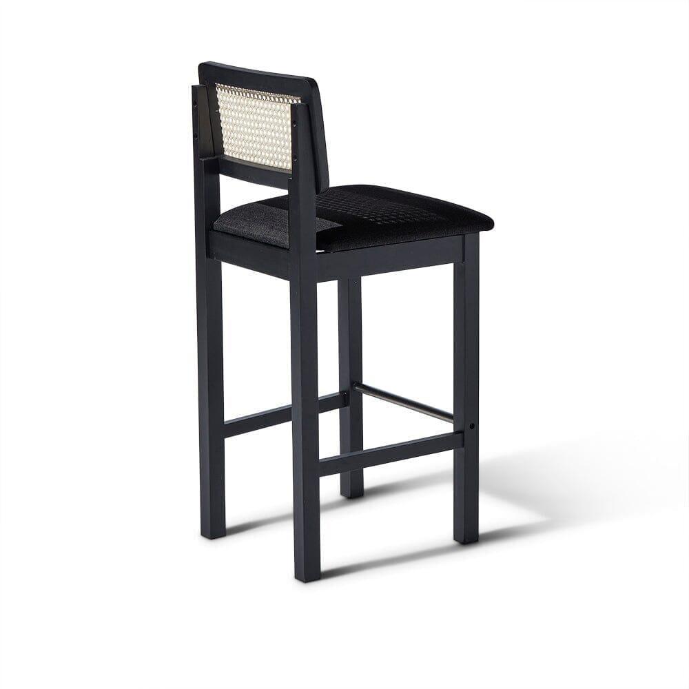 Charlie bar stool - black - Laura James