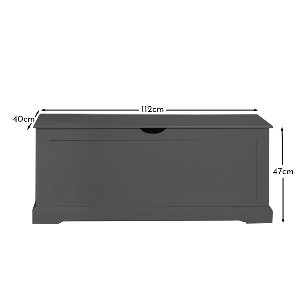 Chatsworth Storage Box - Slate Grey