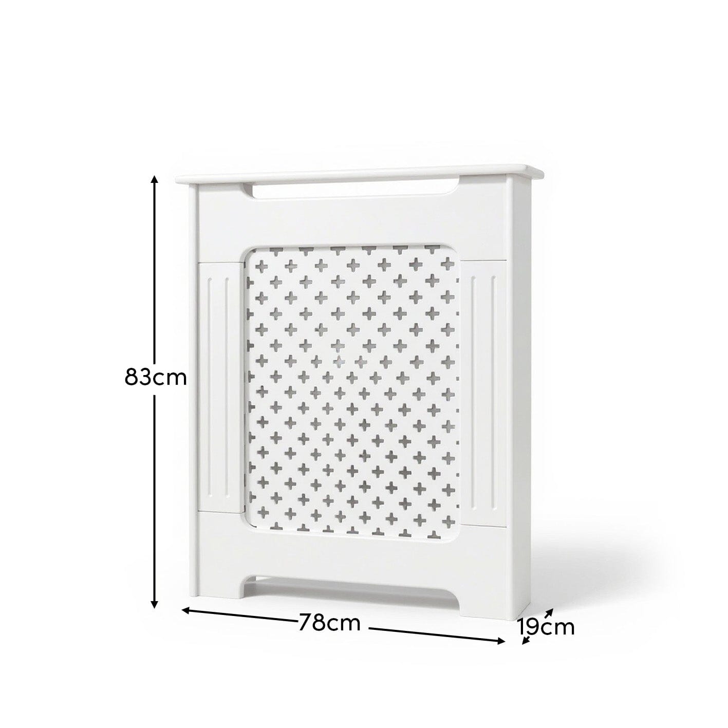 Radiator Cover White Painted Small - Laura James