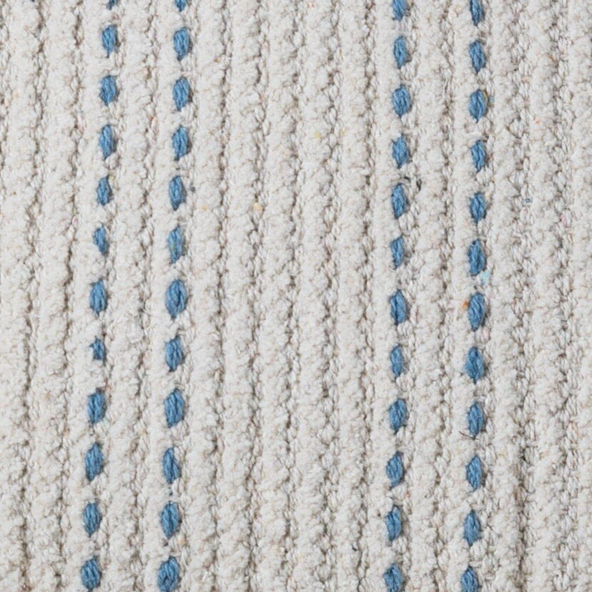 Elberton 45x45cm Cotton Striped Cushion Cover - Horizon Blue