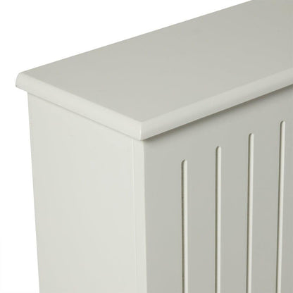 Elspeth Large Radiator Cover in Snow White - Laura James