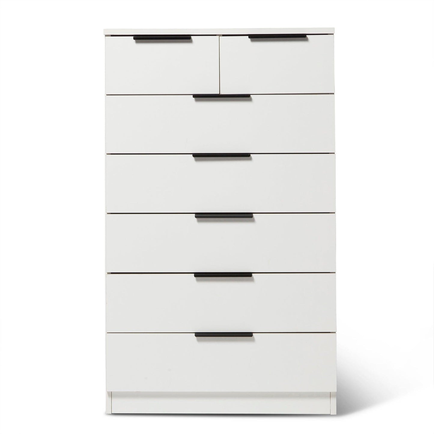 Essie White Tall Chest of 7 Drawers by Laura James