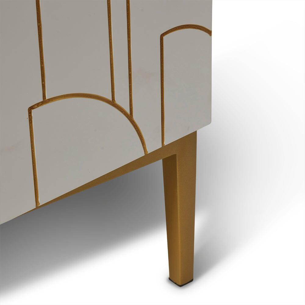 Gatsby 3 Door Sideboard – Snow White - Laura James