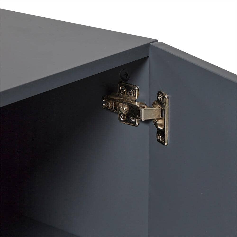 Gatsby Large 4 Door Sideboard - Smoke Grey