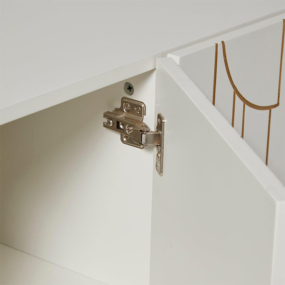 Gatsby 4 Door Sideboard – Snow White - Laura James