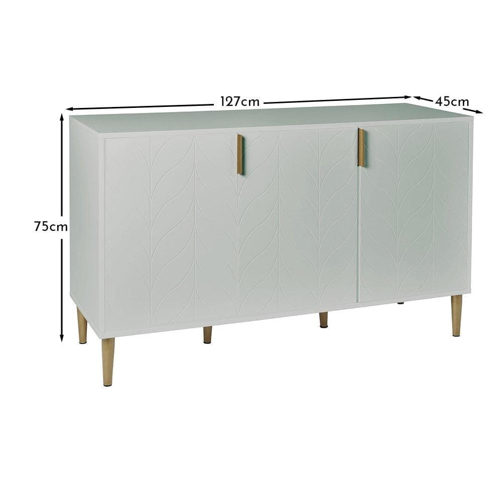Gloria 3 Door Large Sideboard - Sage
