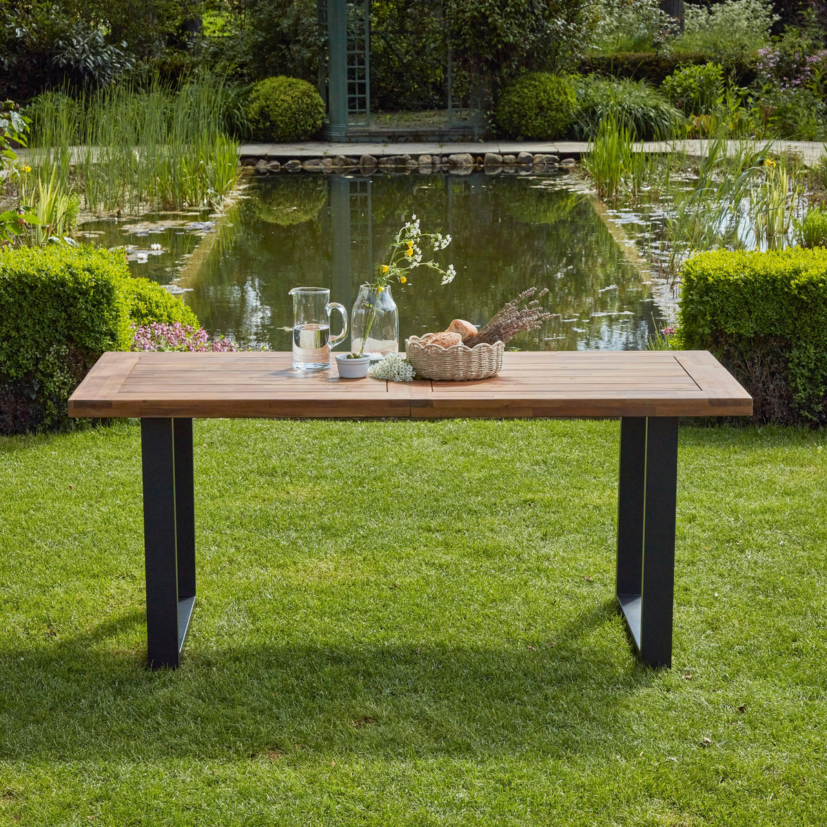 Hali Table With 6 Oliver Dining Chairs - 175cm - Laura James