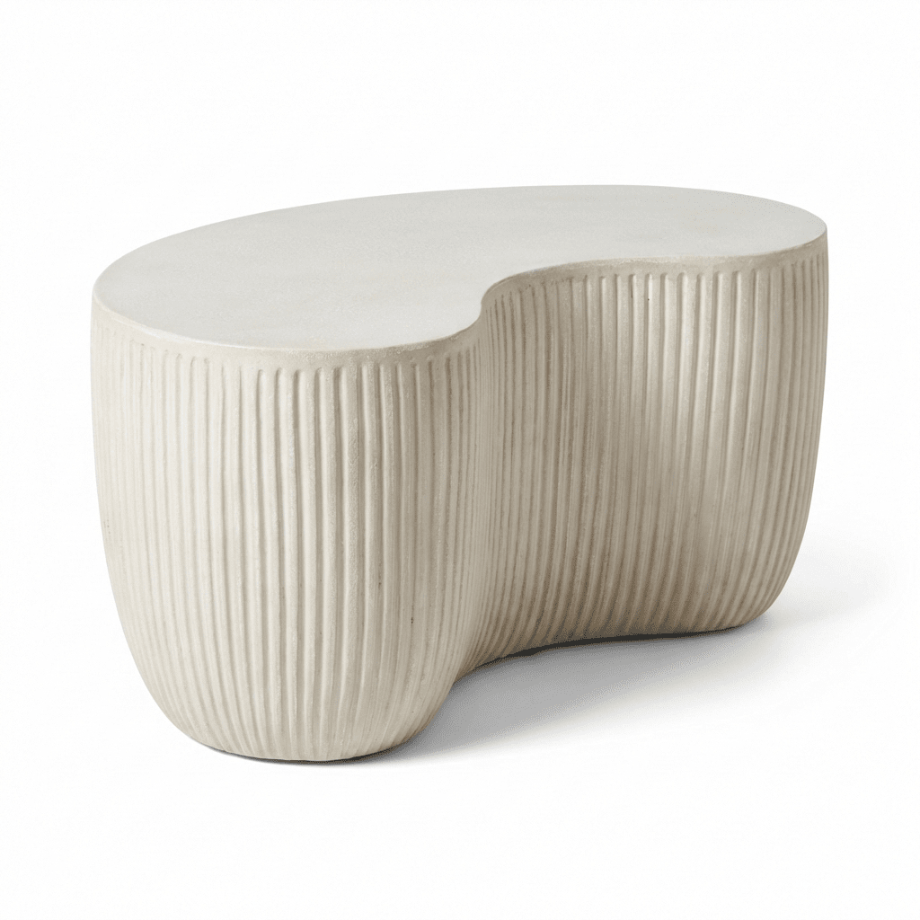 Sohan 61cm with 84cm Kidney Garden Coffee Table - Sand