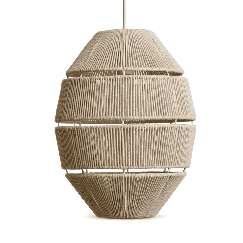 Kinston 40cm Pendant Shade - Off White - Laura James