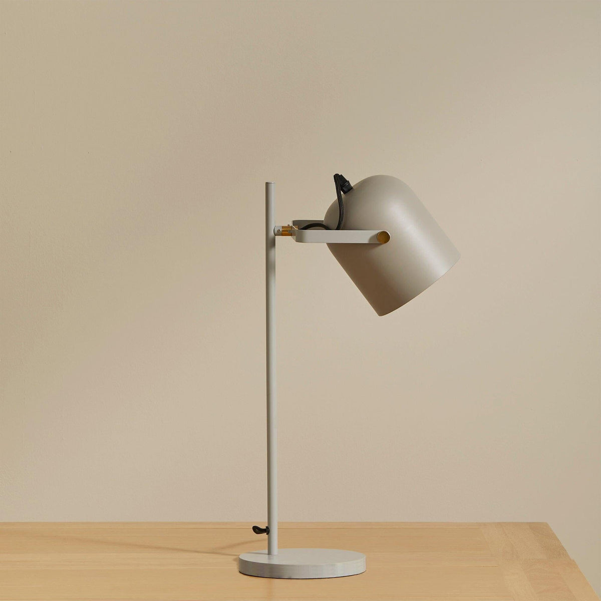 Industrial Grey Desk Lamp - Laura James