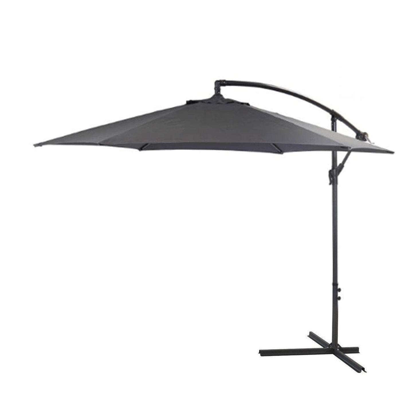 Grey lean over parasol - Laura James