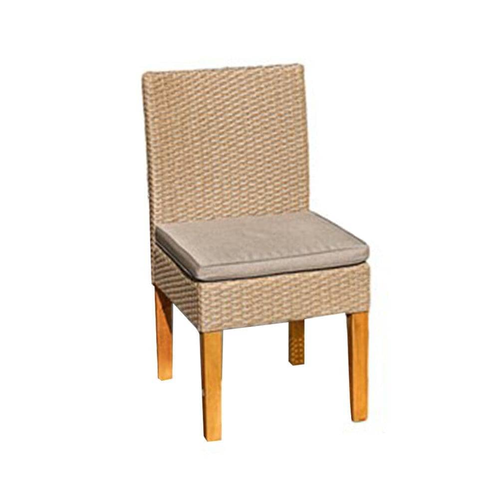 Aspen 6 Seater Wooden Garden Dining Set with 6 Oliver Dining Chairs - 160 - 240cm