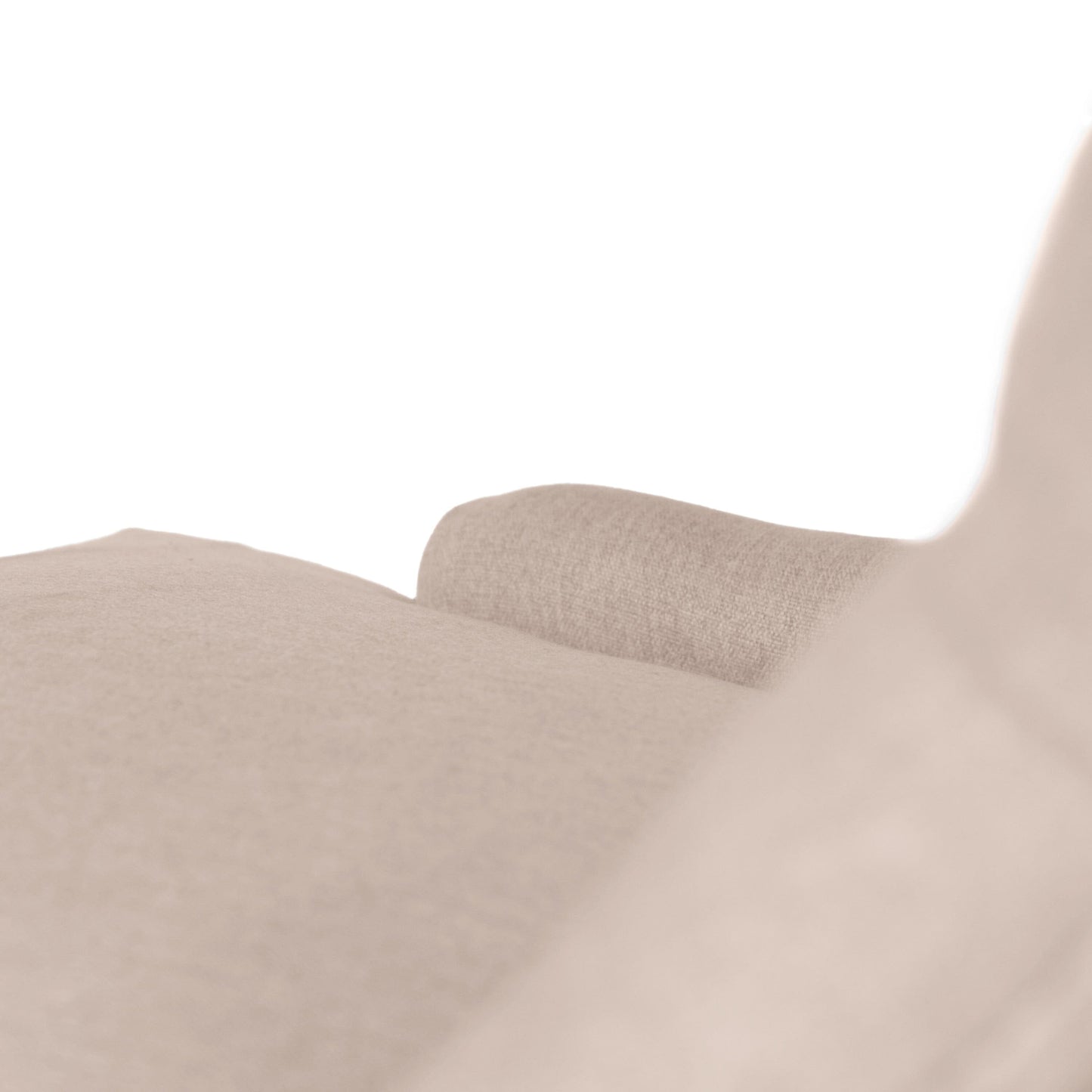 Louis Sand Dining Chairs - Set of 2 - Light Wood Legs - Laura James