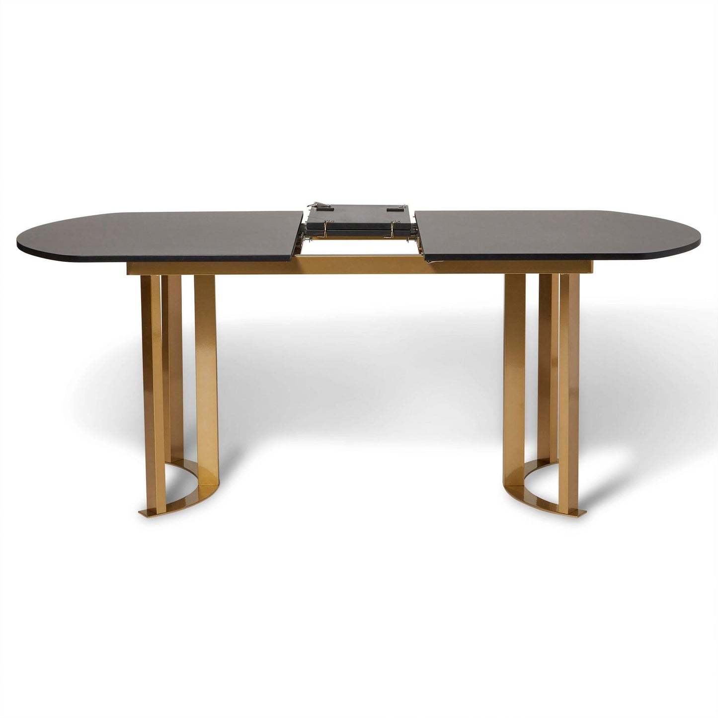 Lua extendable dining table - noir black - Laura James