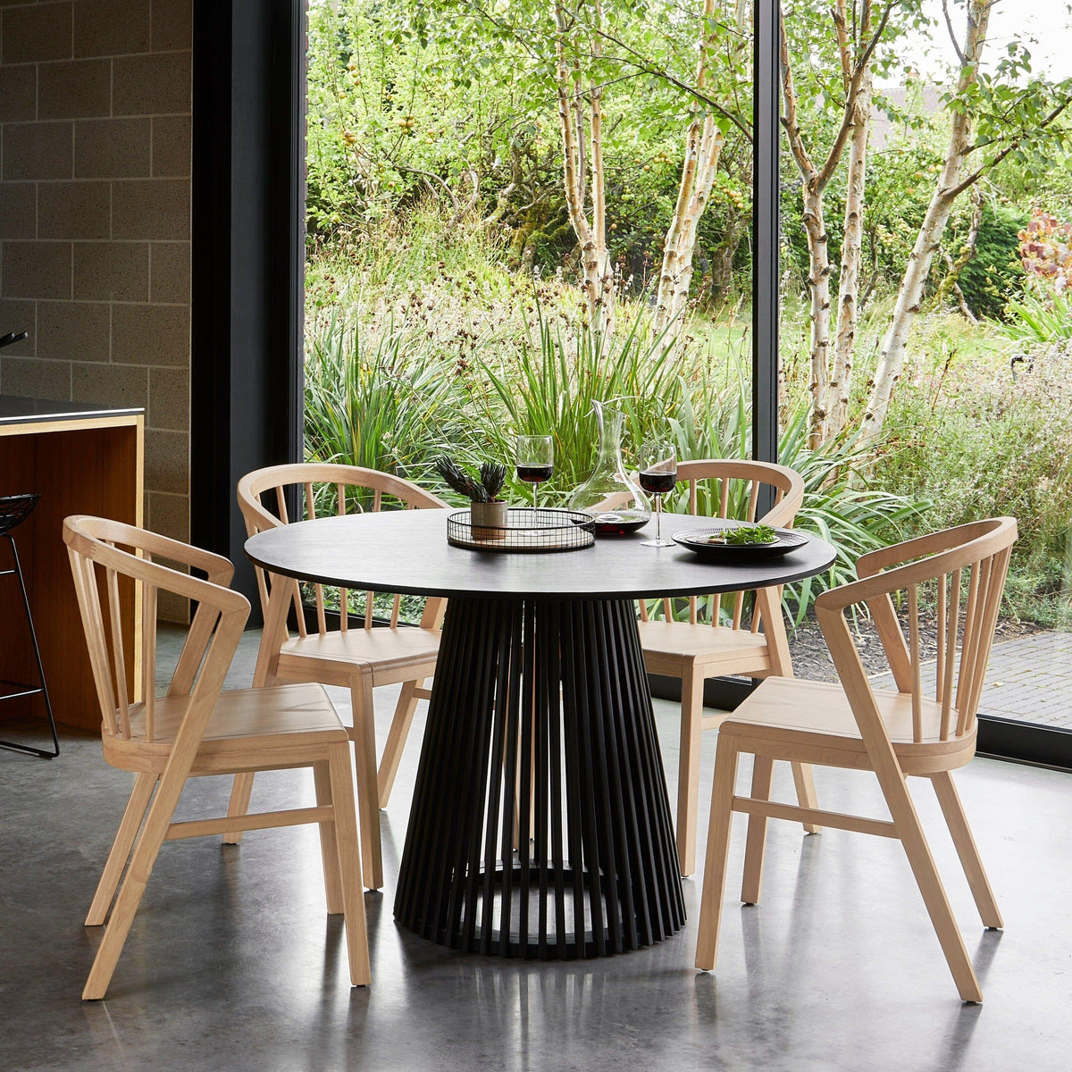 Mabel Whitewash Oak Dining Chairs - Set of 2 - Laura James
