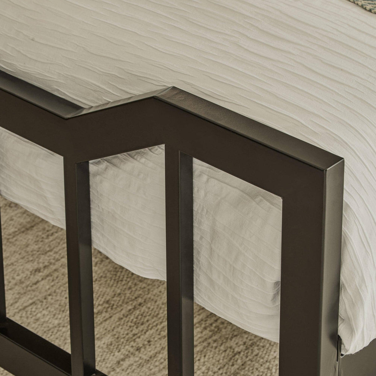 Marie Single Bed - Black Metal - Laura James