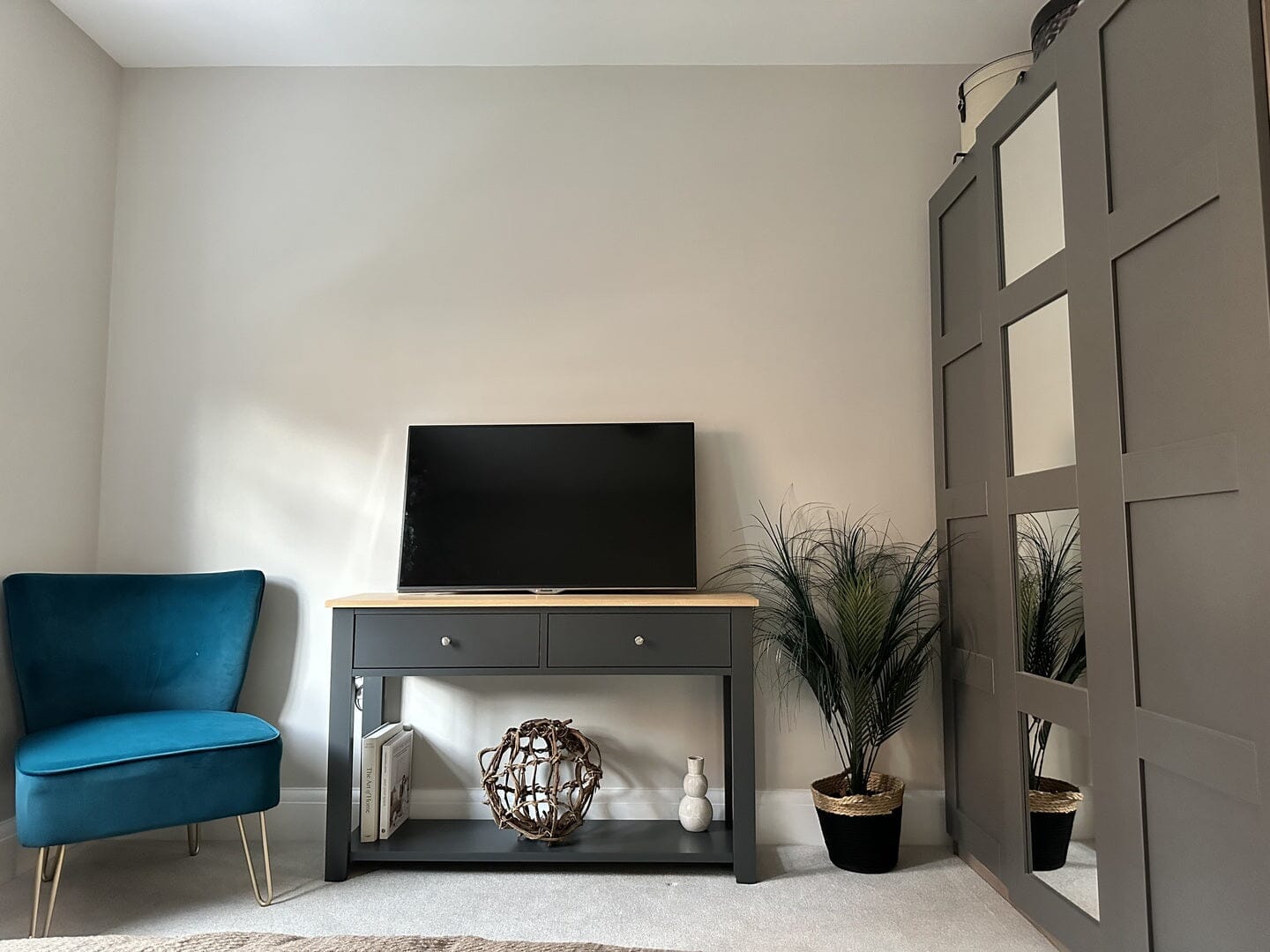Chatsworth Console Table - Slate Grey - 120cm - Laura James
