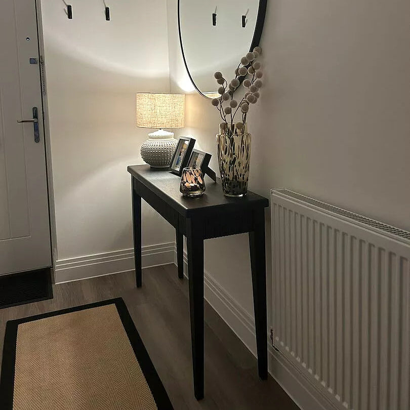 Raleigh Black Console Table - Laura James