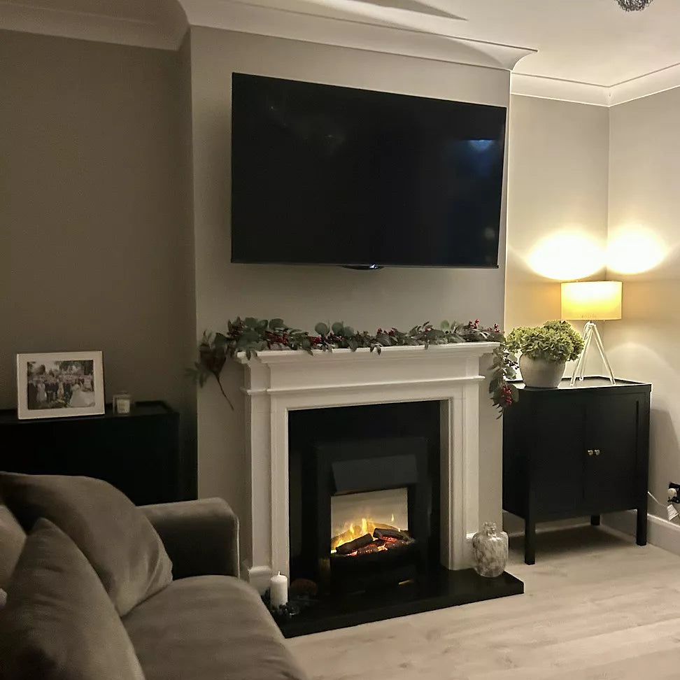 Charlie 2 Door Small Sideboard - Noir Black - Laura James