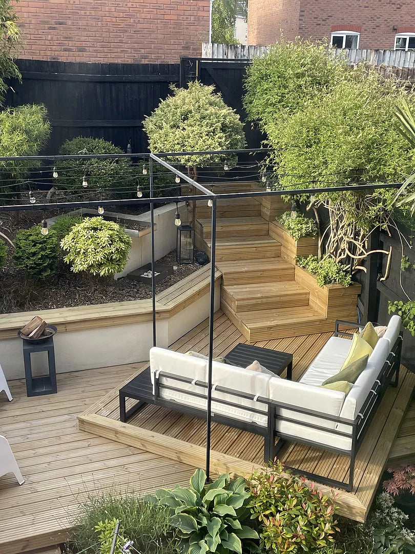 Maia Interchangeable Sofa Set - Black - Laura James