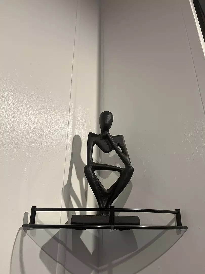 Embley Metal Figurine Ornament - Black - Laura James