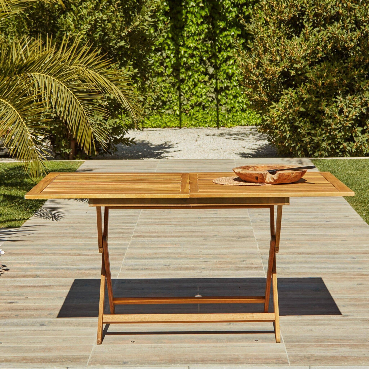 Ashby 6 Seater Wooden Rectangular Folding Dining Table - 150cm - Laura James
