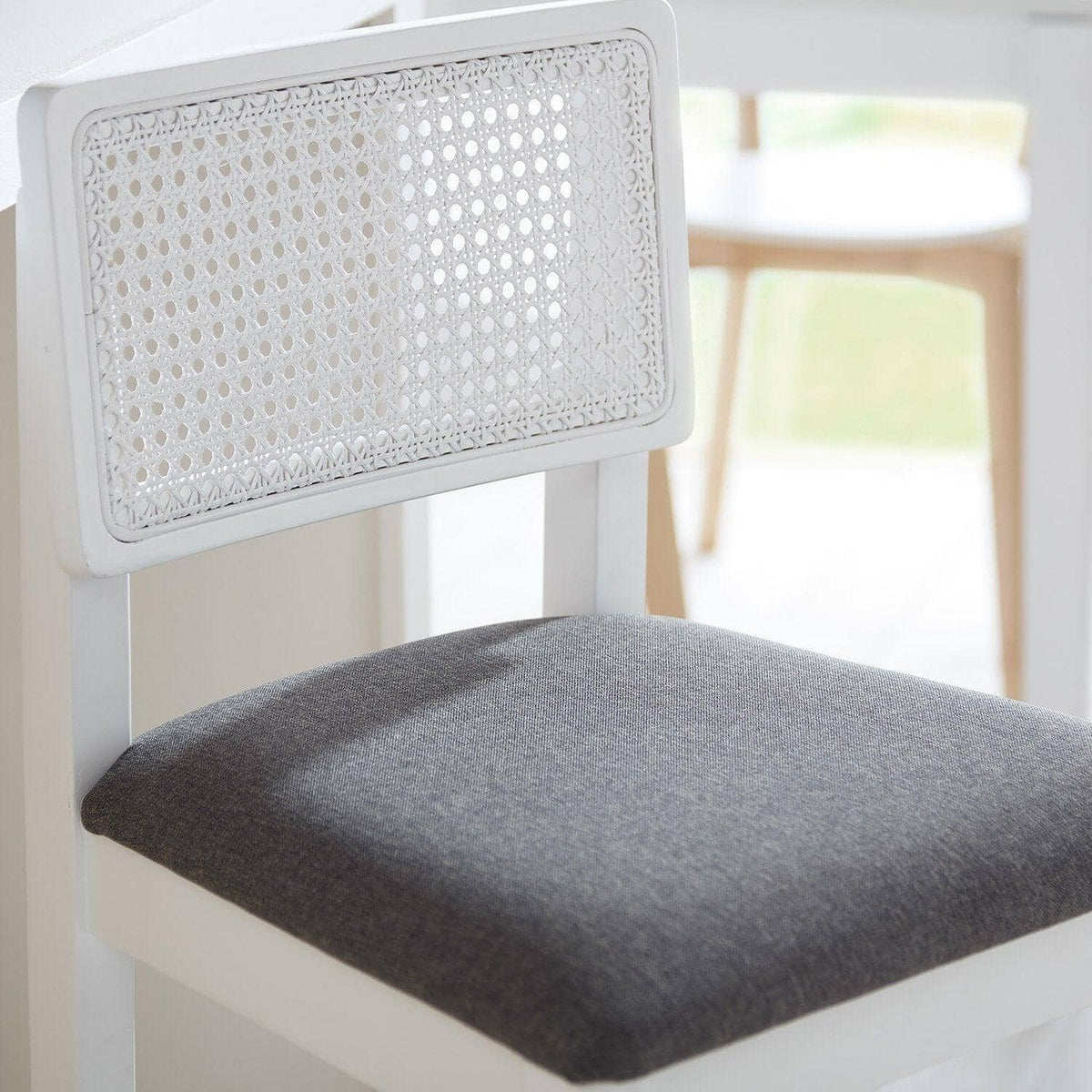 Charlie bar stool - white - Laura James