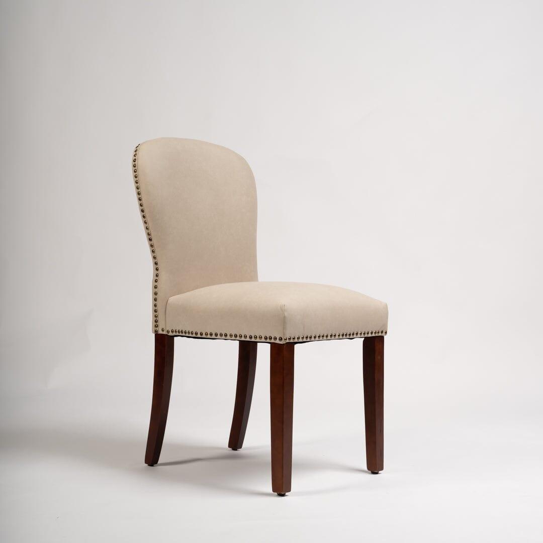 Edward Stone Dining Chair Wood Legs