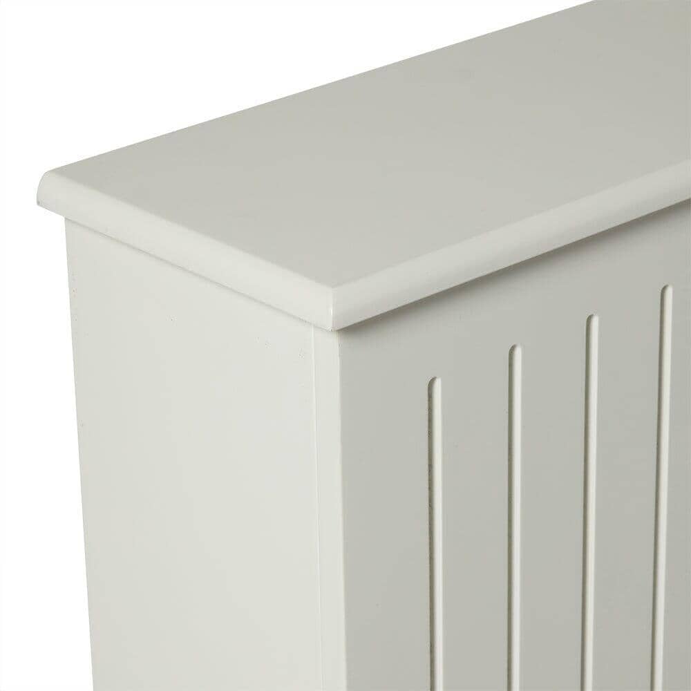 Elspeth Large Radiator Cover in Snow White - Laura James
