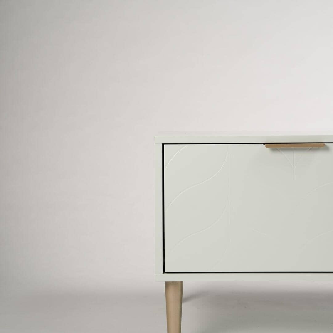 Gloria TV unit - pale sage green
