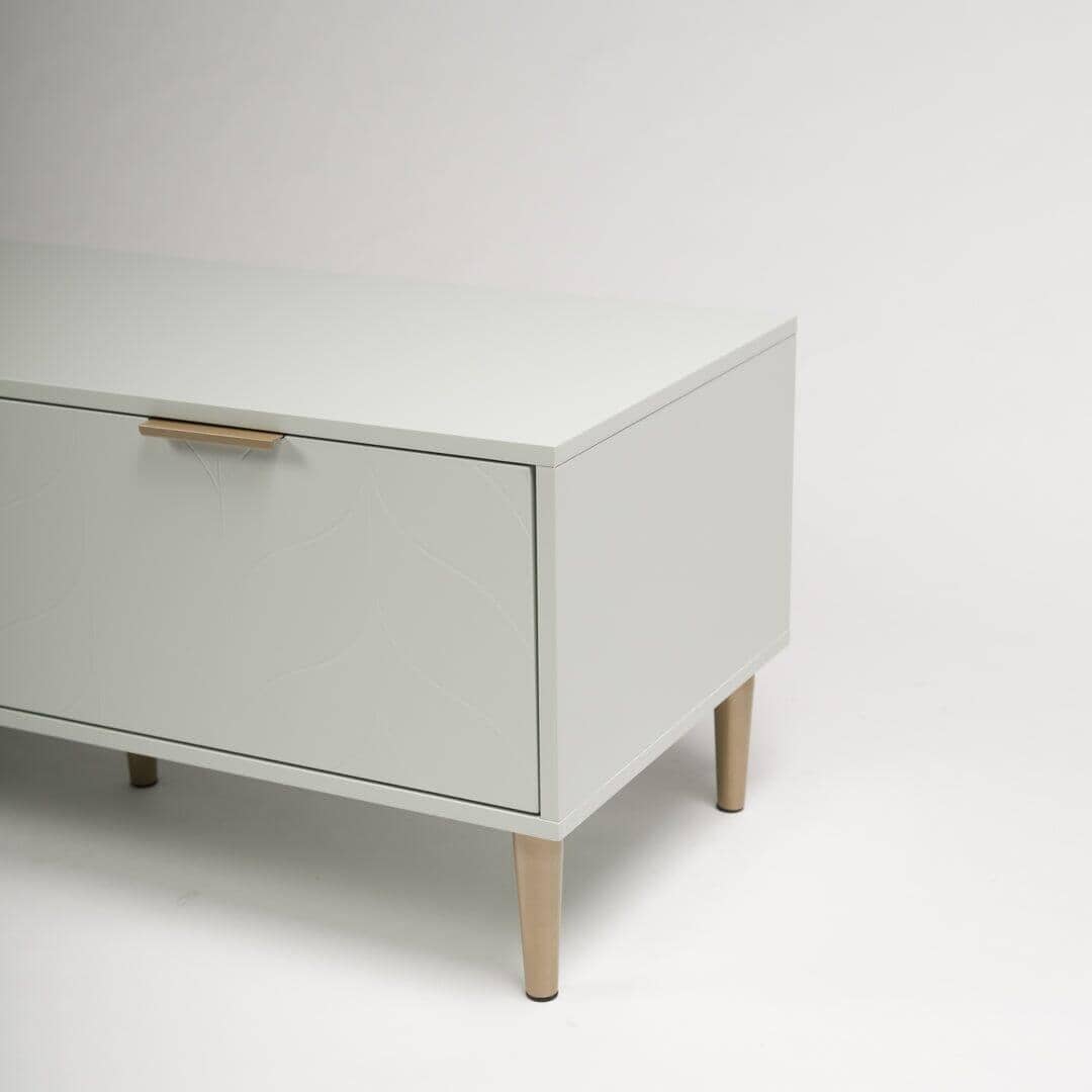 Gloria TV unit - pale sage green
