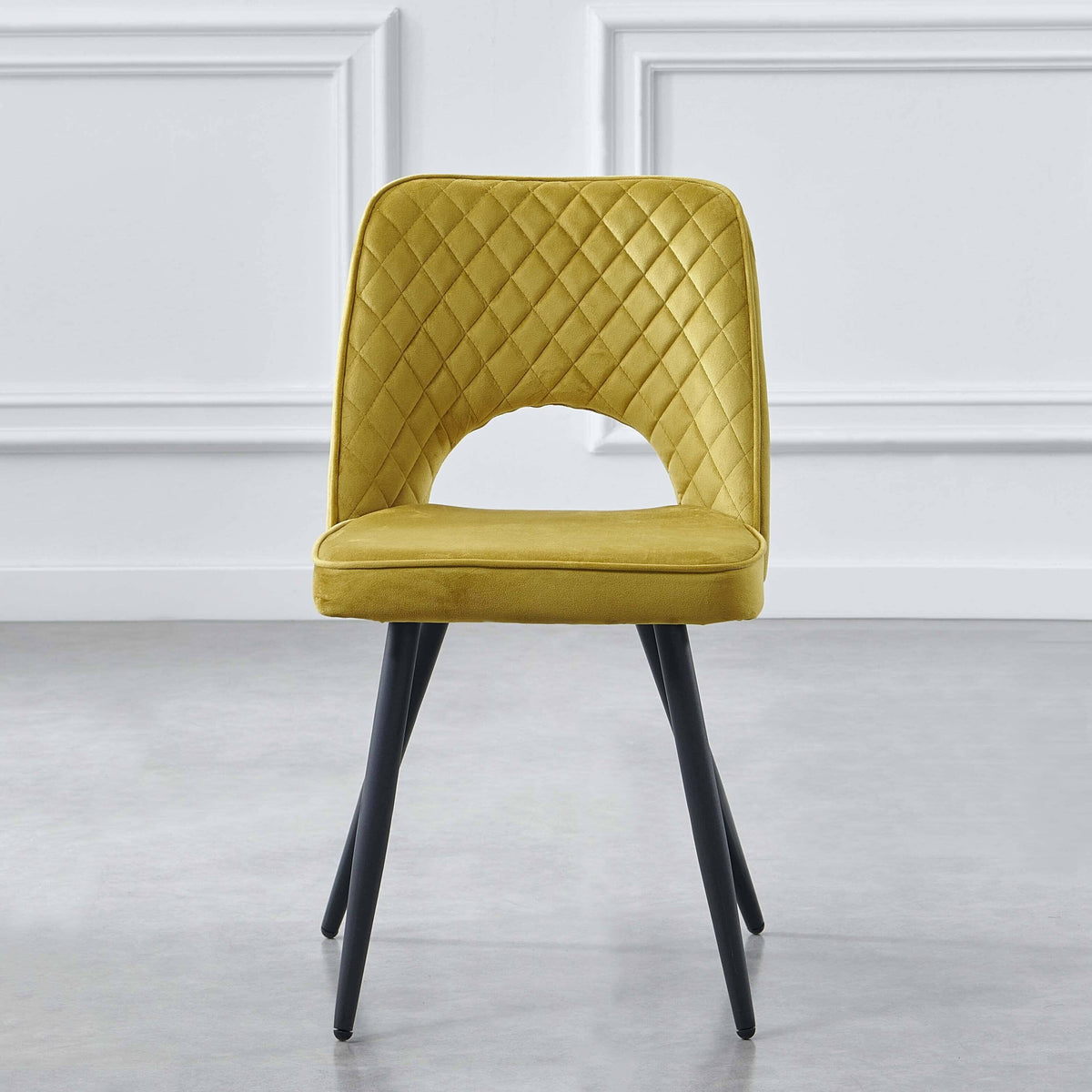 Metis dining chair - ochre - Laura James