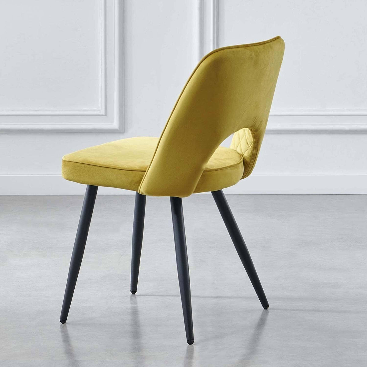 Metis dining chair - ochre - Laura James