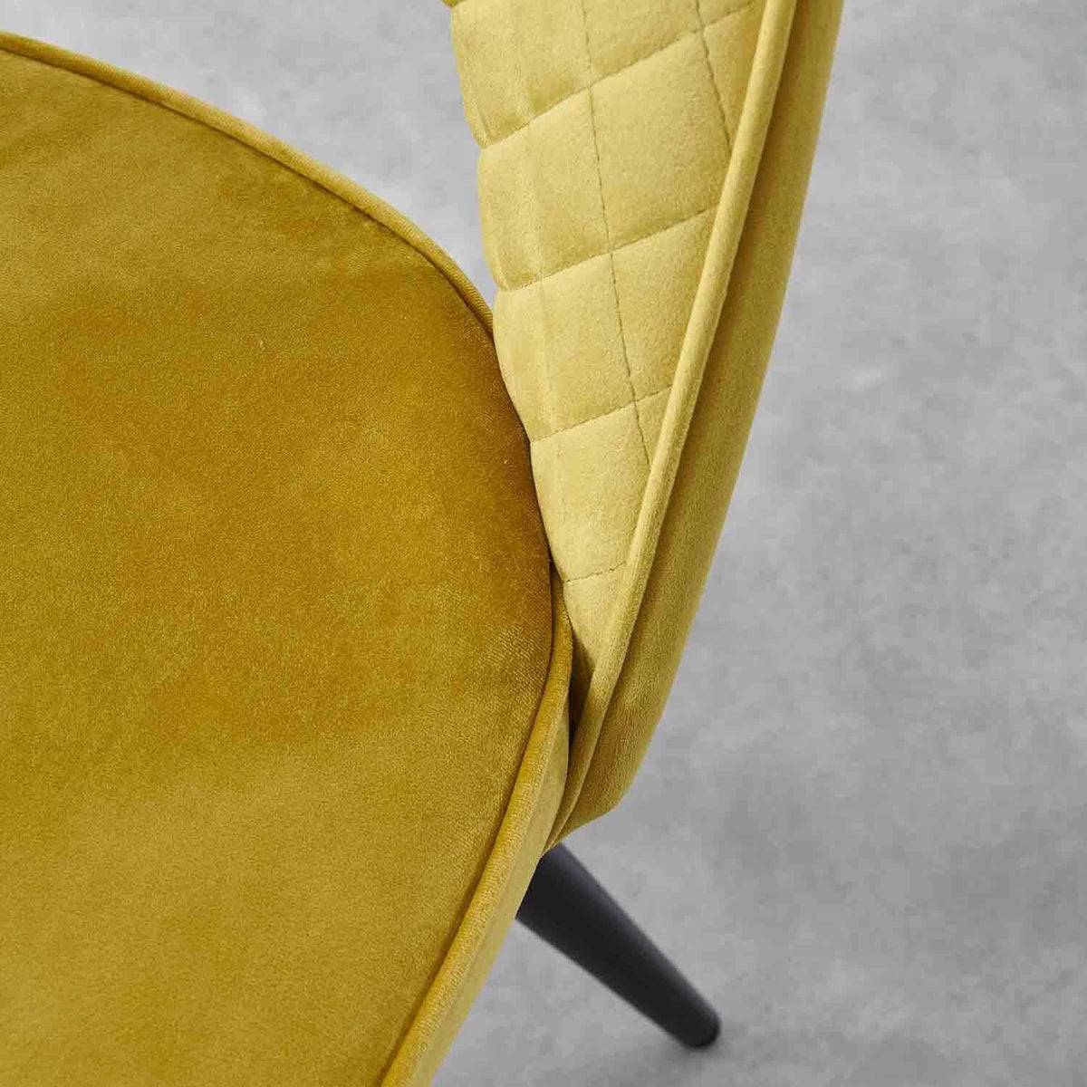 Metis dining chair - ochre - Laura James