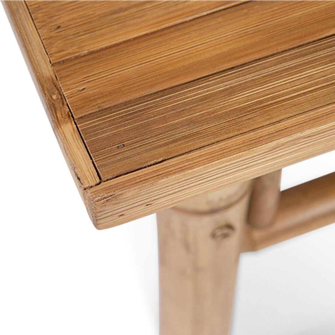 Outlet- Lila Bamboo Coffee Table 70cm - Laura James