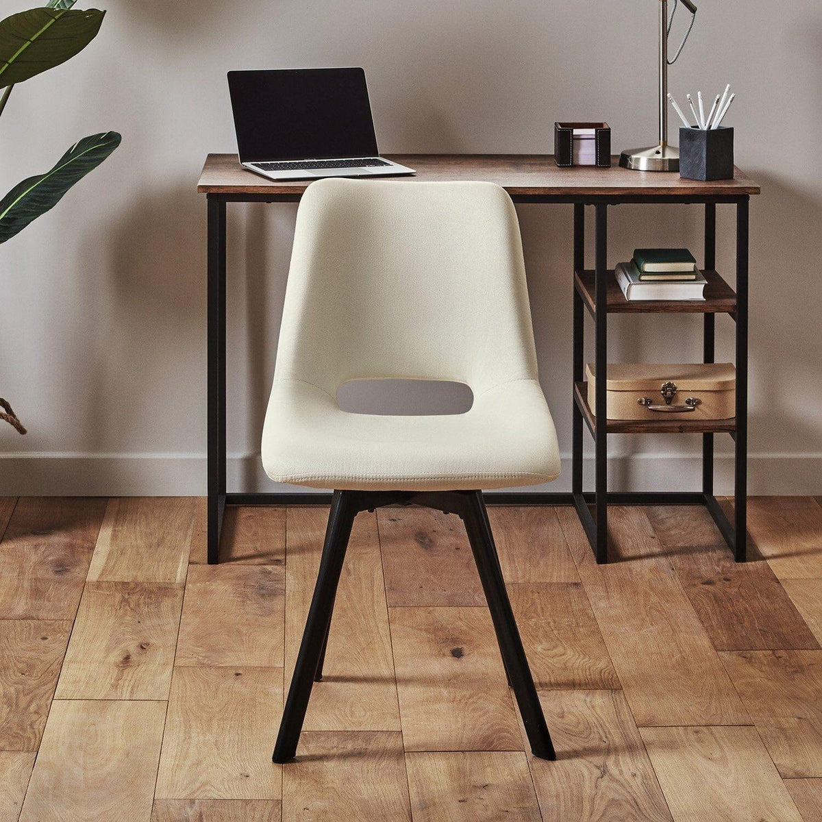 Margot office chair – cream and black - Laura James